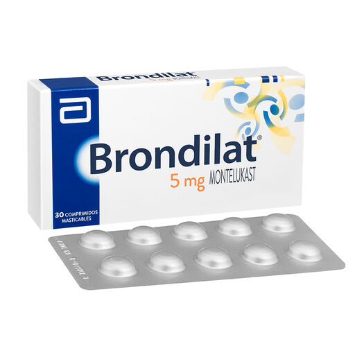 Brondilat 5 mg x 30 Comprimidos Masticables, , large image number 0