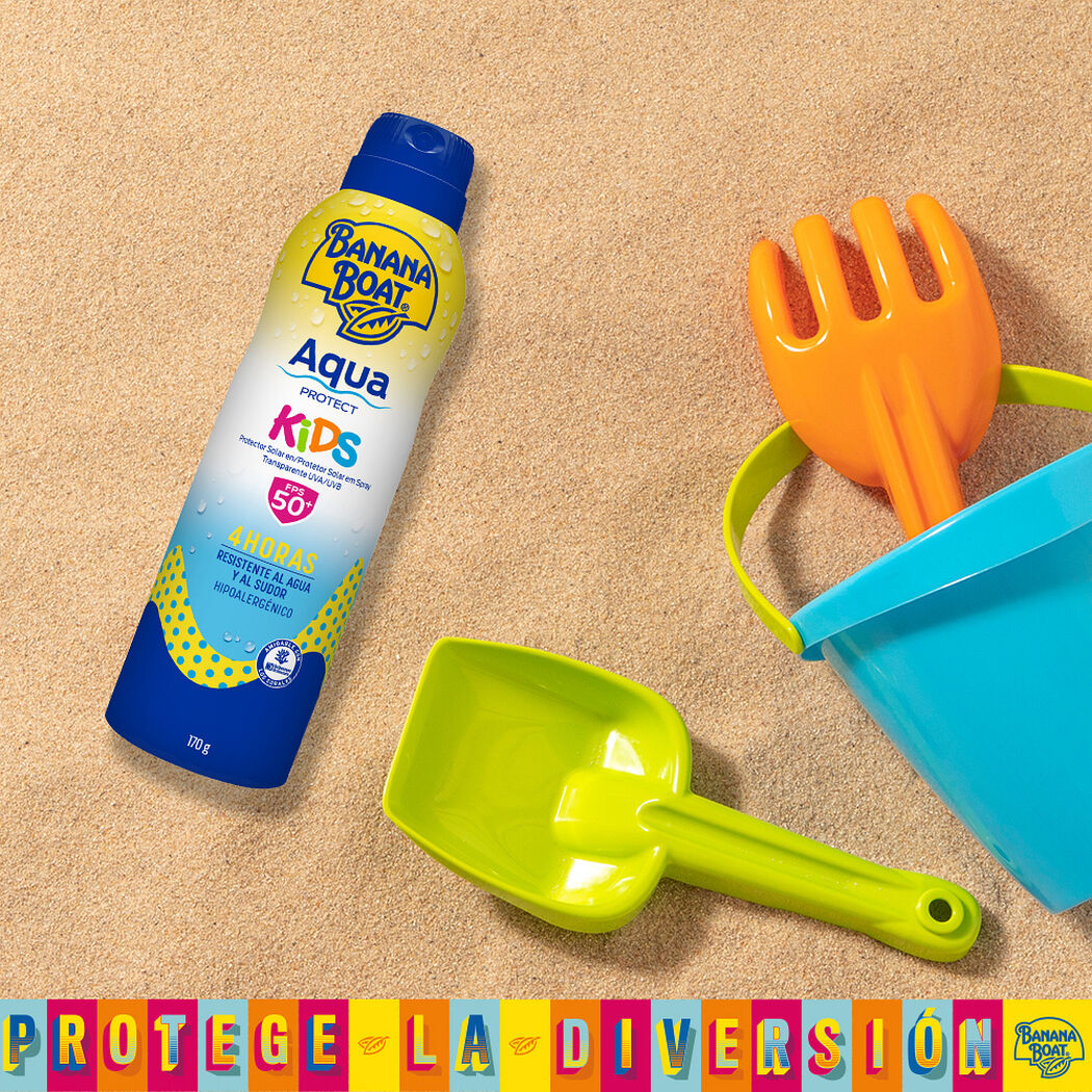 Protector Solar Banana Boat Aqua Protect Kids FPS 50+ 170 g, , large image number 3