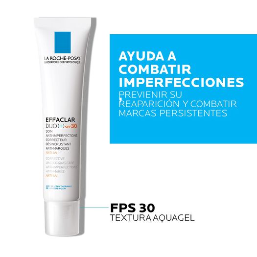 Crema Anti-Imperfecciones Effaclar Duo + FPS30 40 ml, , large image number 2