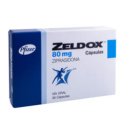 Zeldox 80 mg x 30 Cápsulas