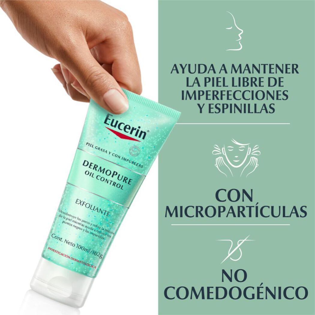 Exfoliante Eucerin Dermopure Oil Control 100 mL, , large image number 3