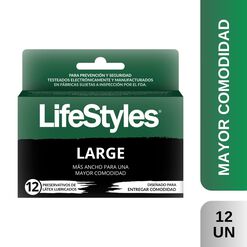Lifestyles Large x 12 Unidades
