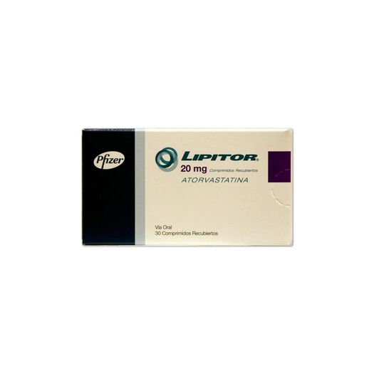 Lipitor 20 mg x 30 Comprimidos Recubiertos, , large image number 0