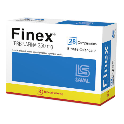 Finex 250 mg x 28 Comprimidos, , large image number 0