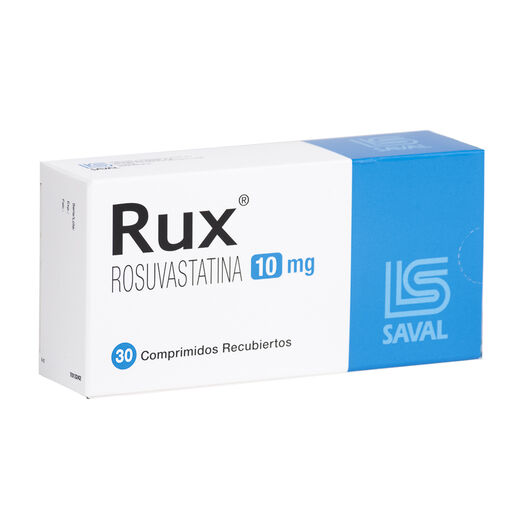 Rux 10 mg x 30 Comprimidos Recubiertos, , large image number 0
