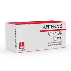 Apixab&aacute;n APITENA 5mg x 60 Comprimidos Recubiertos