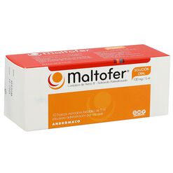 Maltofer 100 mg/5 ml x 5 ml Solución Oral 10 Frascos
