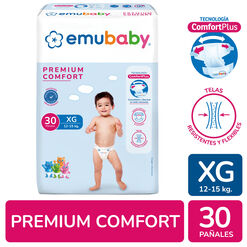 Pa&ntilde;ales Emubaby Premium Comfort Xg 12-15Kg 30Un