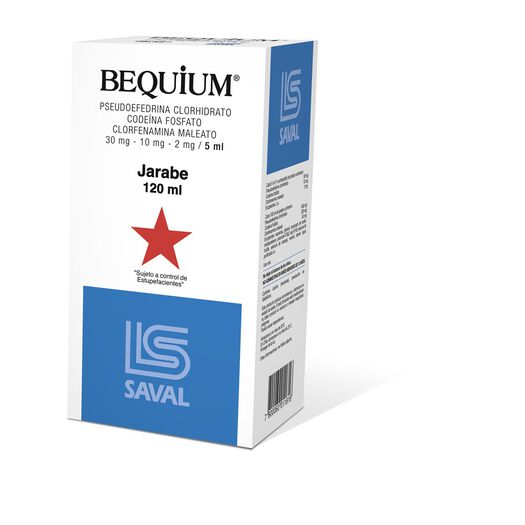 Bequium x 120 mL Jarabe, , large image number 0