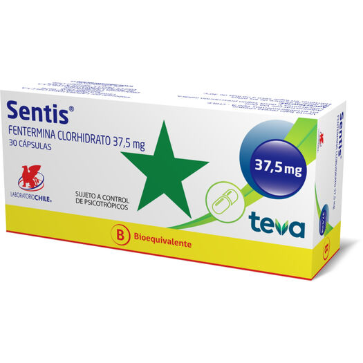 Sentis 37,5MG. Caja 30Cap, , large image number 0