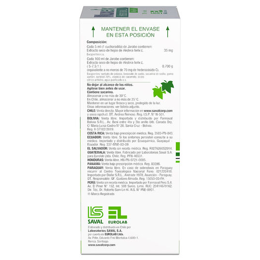 Muxelix 35 mg/5 mL x 120 mL Jarabe, , large image number 1