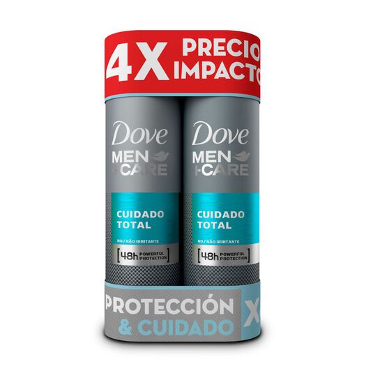 Dove Pack Men Desodorante Spray Cuidado Total 150 Ml X 1 Pack, , large image number 0