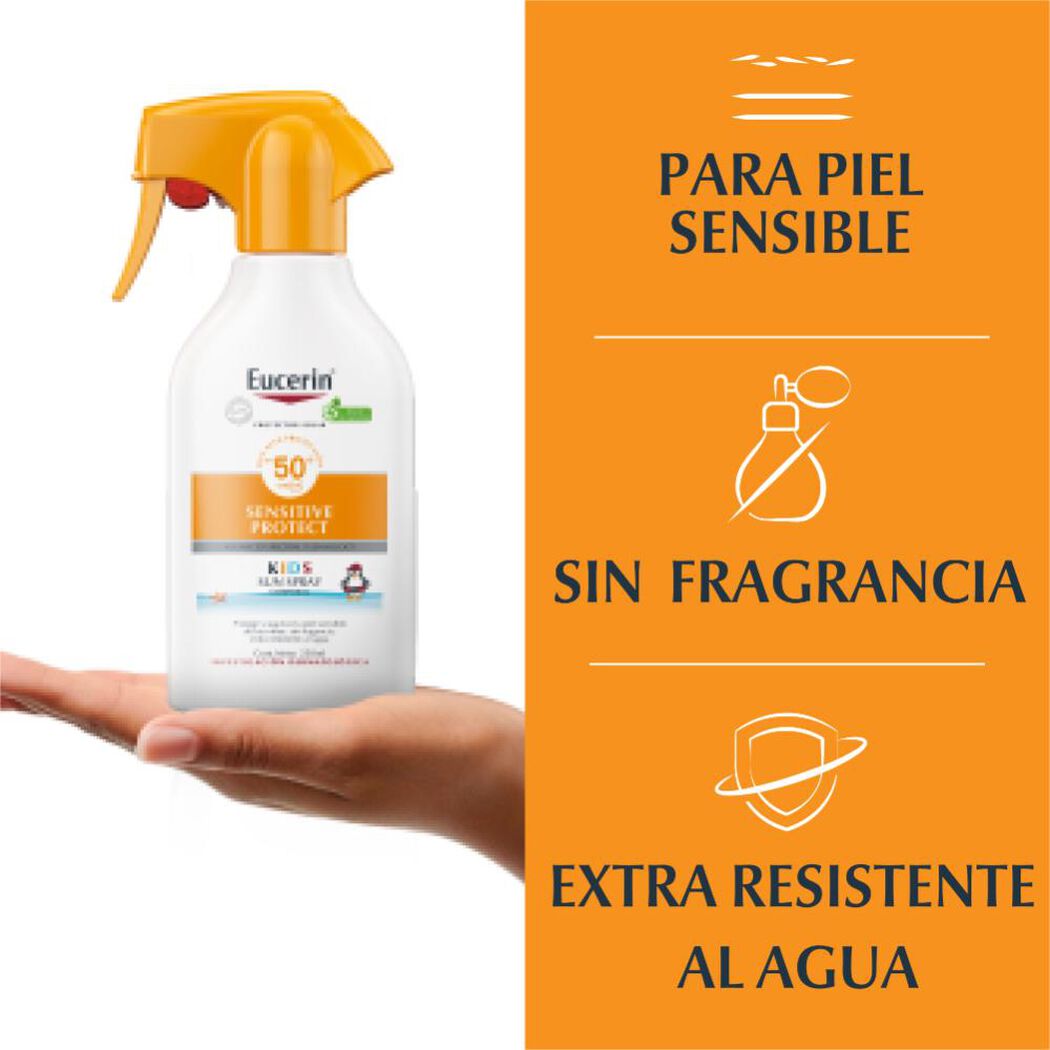 EUCERIN Protector Solar Infantil Spray Sun Trigger 250 mL, , large image number 3
