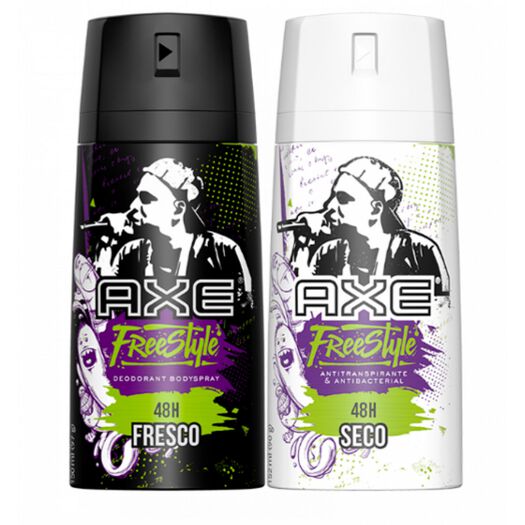Desosdorante Axe Spray Freestule Fresco y Seco 150 mL 2 un, , large image number 1