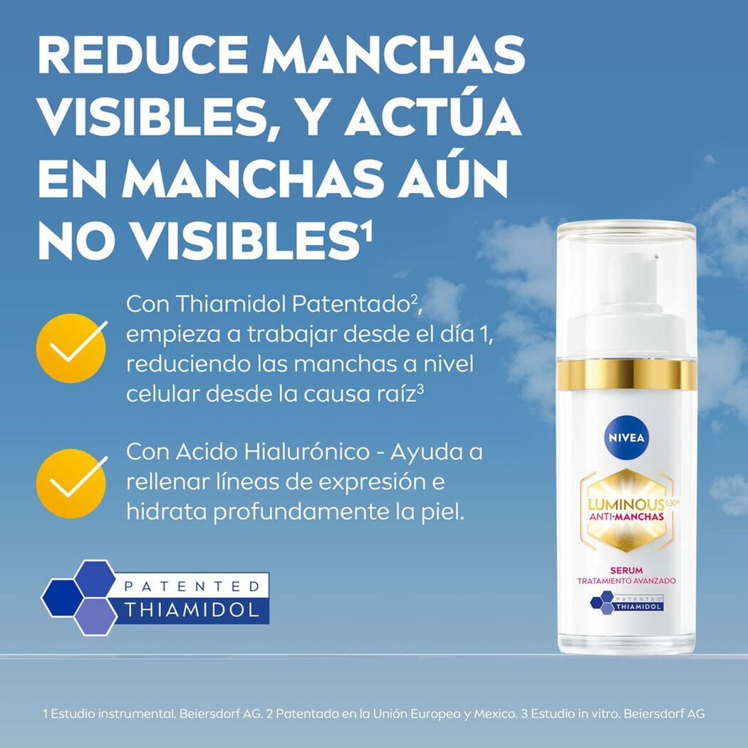Serum Facial Nivea Luminous 630 Anti Manchas 30 ml, , large image number 1