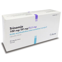 Trinomia 100 mg/20 mg/2.5 mg x 28 Cápsulas