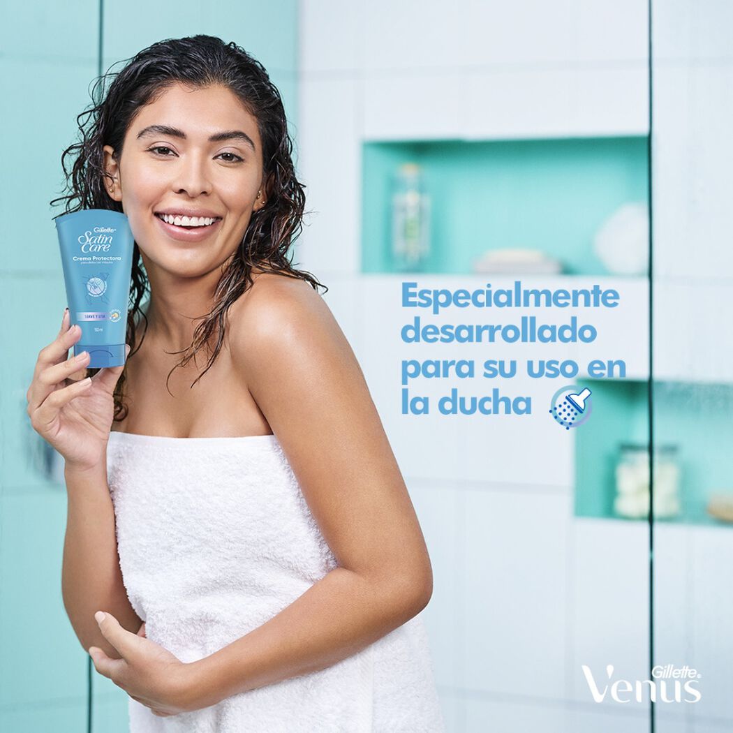Crema Depilatoria Venus Suave y Lisa 150 mL, , large image number 2