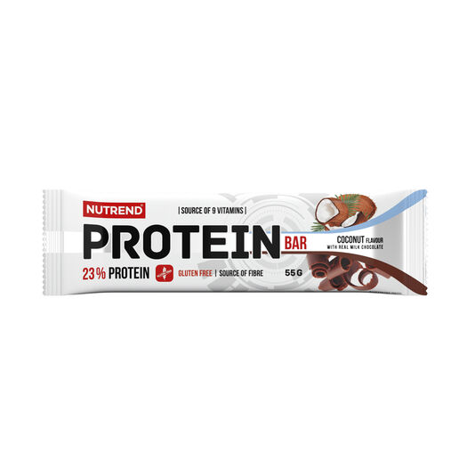 Nutrend Protein Bar Coconut x 55 g Barra, , large image number 0