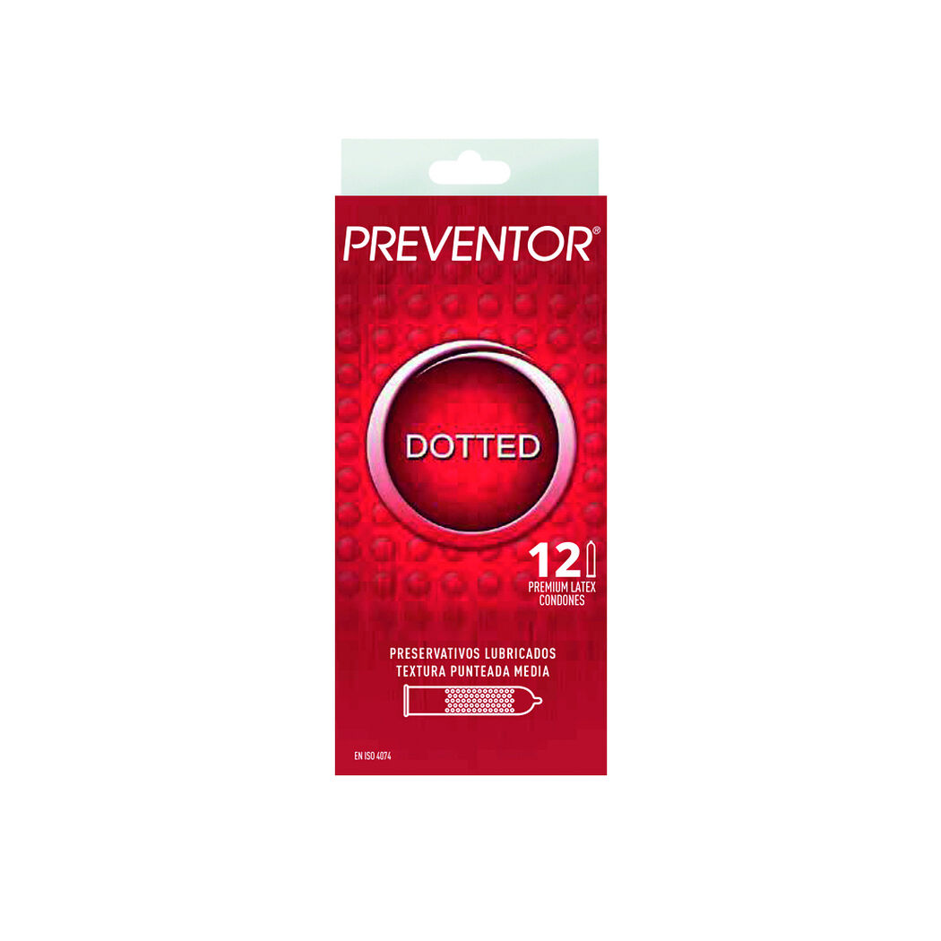 Preservativo Preventor Dotted x 12 unidades, , large image number 0