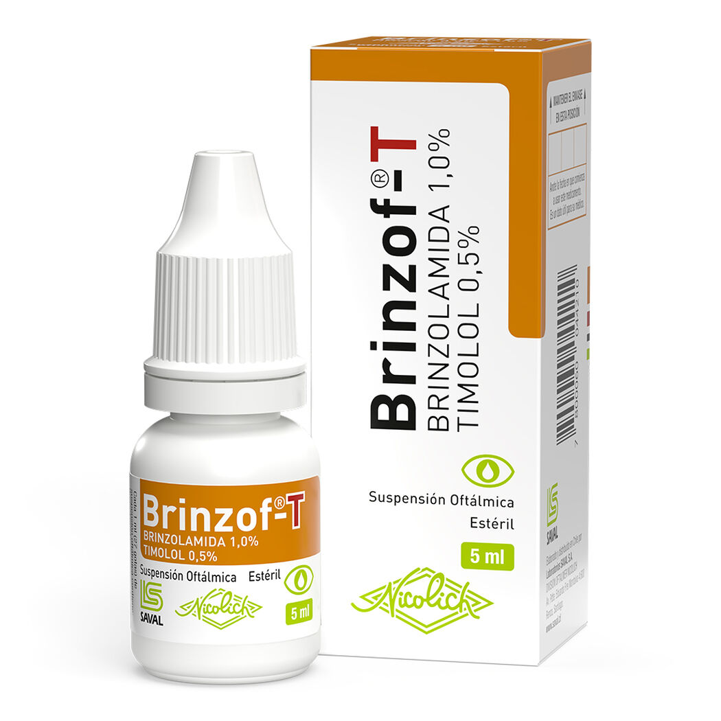Brinzof-T x 5 mL Suspensión Oftálmica, , large image number 0
