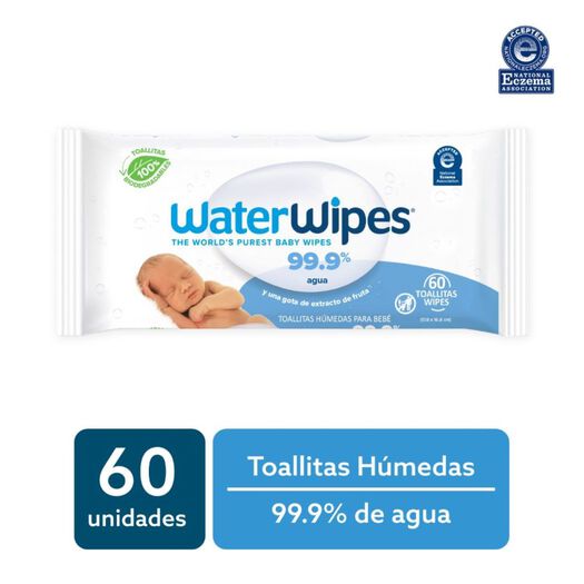 Toallitas Húmedas Bio Waterwipes 60 Un, , large image number 0
