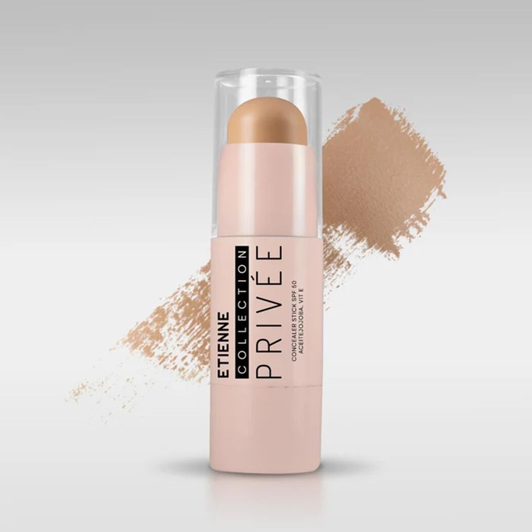 Maquillaje y protecci&oacute;n solar Etienne Privee Face Stick SFP 50 Natural 02 con Jojoba y Vit. E, , large image number 1