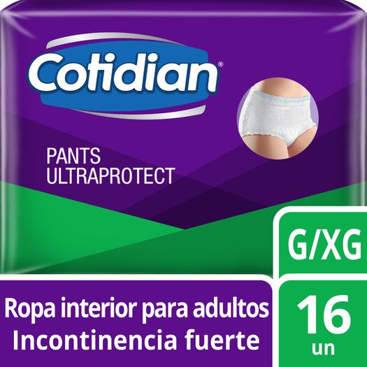Cotidian Pants Ultraprotect G/Xg 16un, , large image number 0