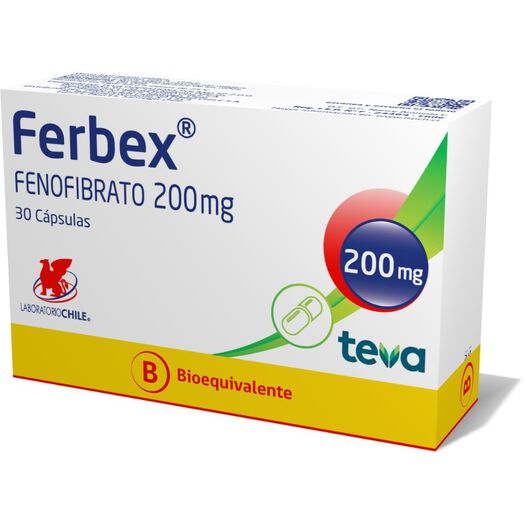 Ferbex 200 mg x 30 Cápsulas, , large image number 0