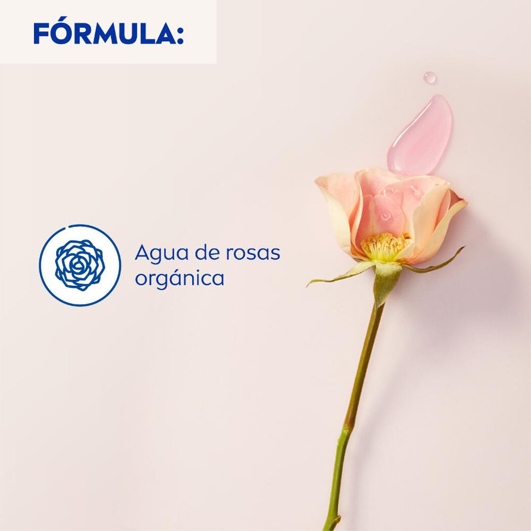 Leche & Tonico Micelar 2 en 1 NIVEA Rose Care 200 ml, , large image number 3