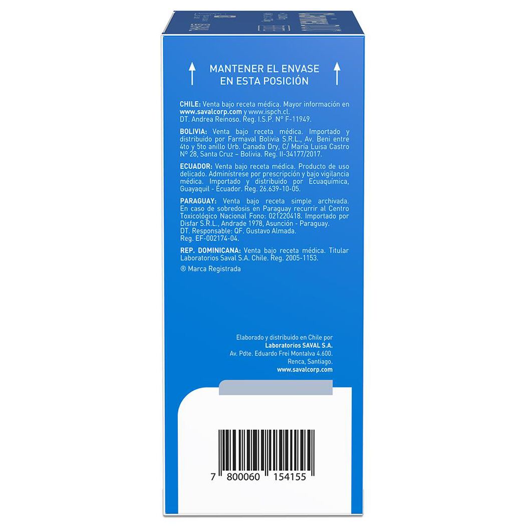 Clavinex Duo Forte 800 mg/57 mg/5 ml x 100 ml Polvo para Suspensión Oral con Solvente, , large image number 2