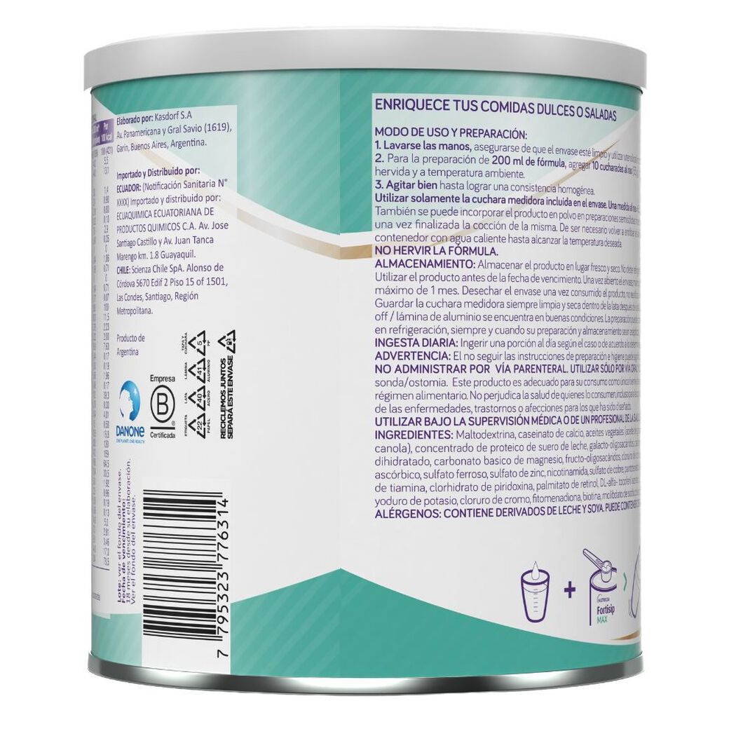Fortsip Max Sabor Neutro 700 gr, , large image number 1