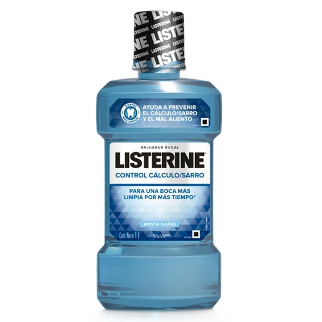 Enjuague Bucal Listerine Control Sarro 1 L, , large image number 1