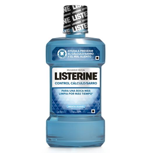 enjuague bucal listerine® control sarro x 1 lt, , large image number 1