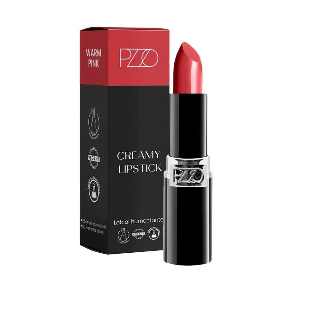 Labial Humectante Creamy Lipstick Warm Pink Petrizzio, , large image number 0