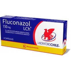 Fluconazol 150 mg x 4 Cápsulas CHILE