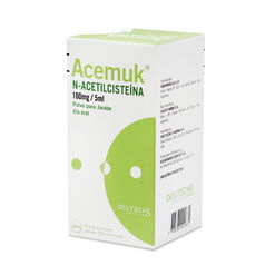 Acemuk 100 mg/5ml Polvo para Jarabe Fco. 100 ml