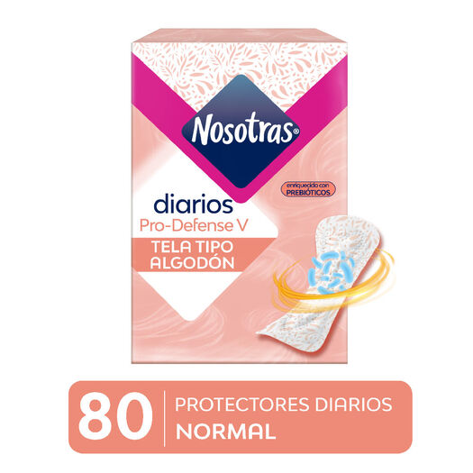 Protectores Diarios Nosotras Prodefense 80Un, , large image number 0