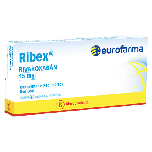 Ribex 15 Mg X 30 Comprimidos Recubiertos, , large image number 0