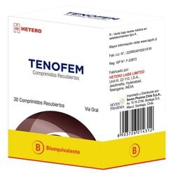 Tenofem Caja 30 Comprimidos Recubiertos