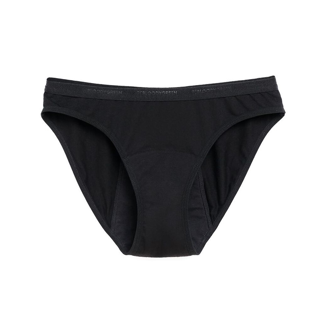 Calzón Menstrual Bloodygreen Bikini Flujo Moderaro Xxl, , large image number 1
