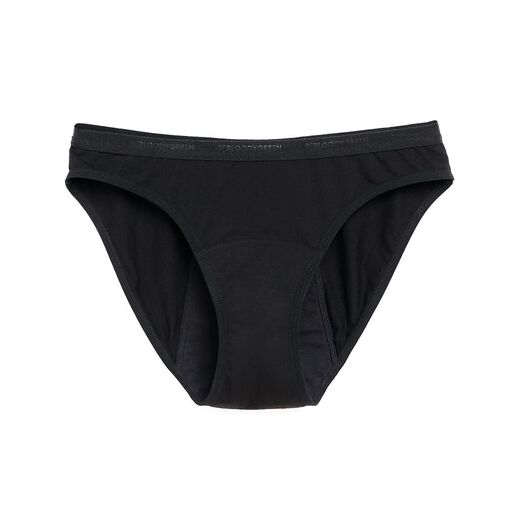 Calzón Menstrual Bloodygreen Bikini Flujo Moderaro Xxl, , large image number 1