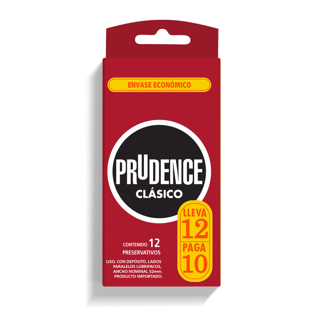 Preservativo Prudence Clasico 12Un., , large image number 0