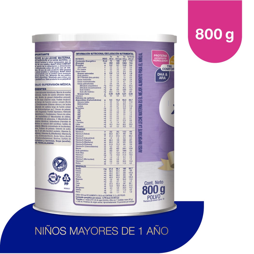 Alula Gold Comfort 3 800g, , large image number 3