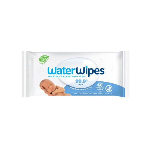 Toallas Húmedas Waterwipes Bio 60 un, , large image number 1