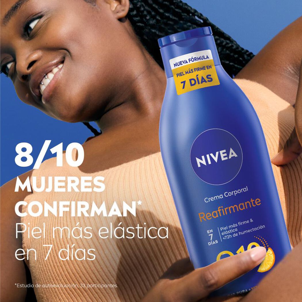CREMA CORPORAL NIVEA REAFIRMANTE Q10+C PIEL EXTRA SECA 400ML, , large image number 4