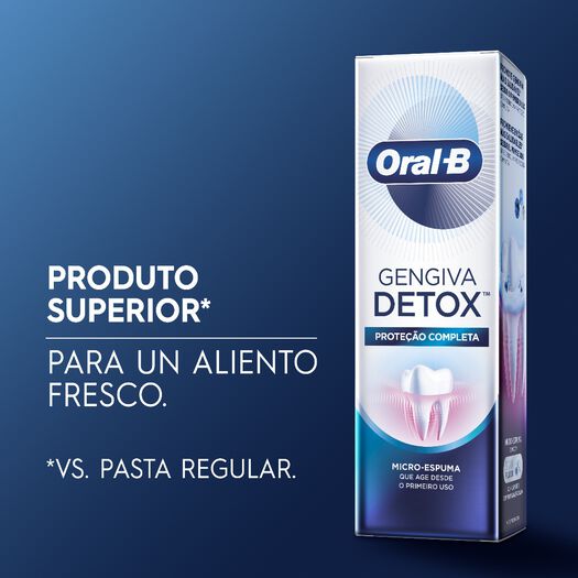 Pasta de Dientes Oral-B Encías Detox Protección Completa 75 ml, , large image number 4