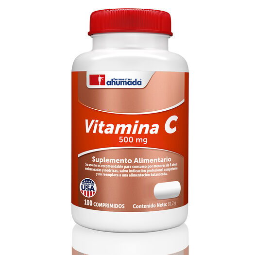 Vitamina C 500 Mg 100 Comprimidos, , large image number 0