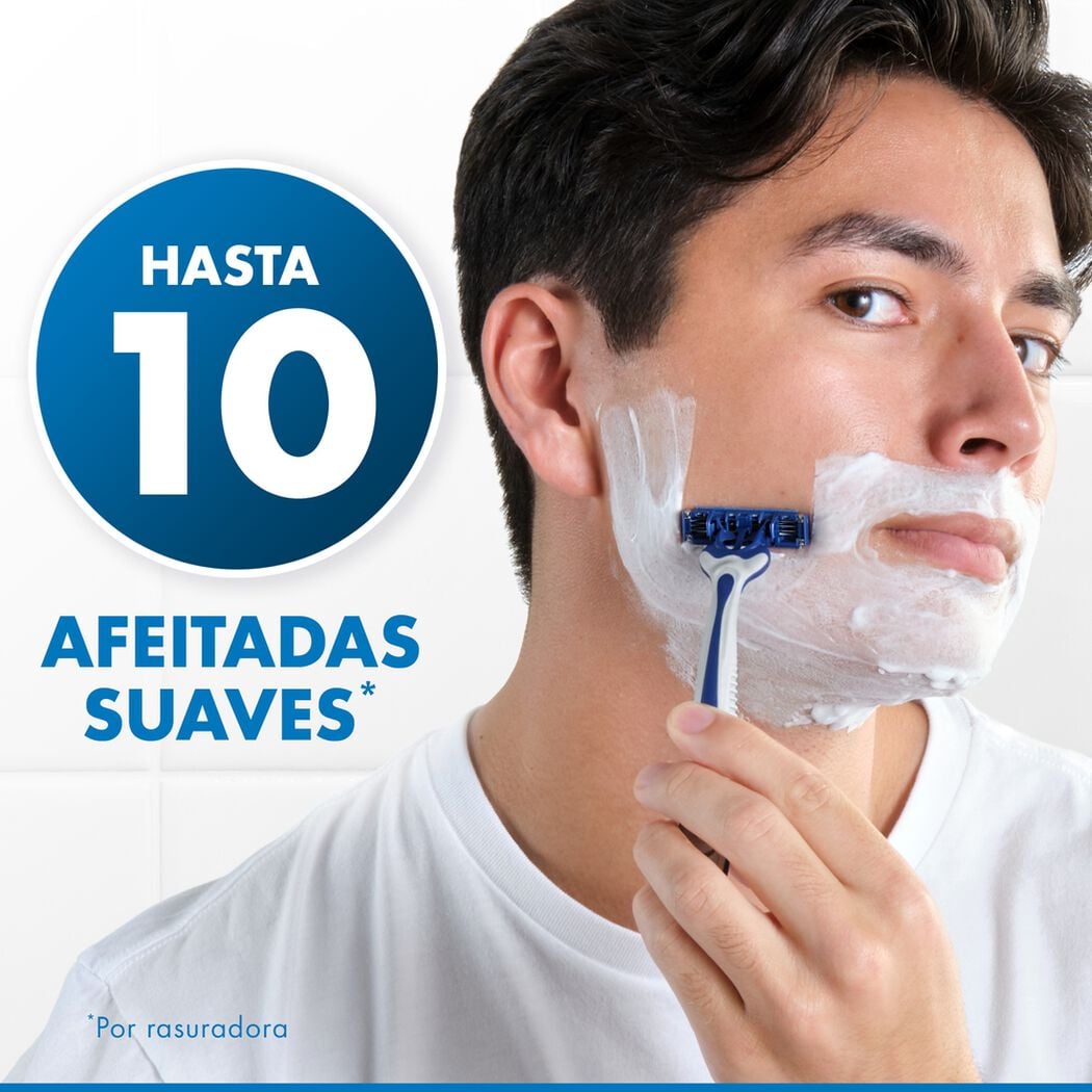 M&aacute;quina de Afeitar Gillete Prestobarba 3 4 un, , large image number 2