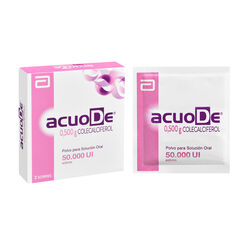 Acuode 50000 UI x 2 Sobres Polvo Para Solución Oral
