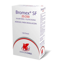 Bromex 25 mcg/250 mcg Aerosol para Inhalación Oral Envase 120 dosis